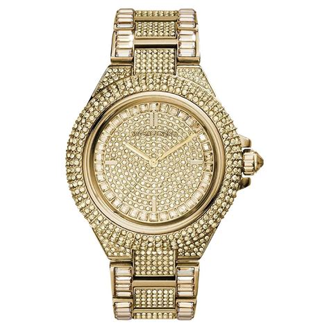 michael kors women's camille gold-tone watch mk5720